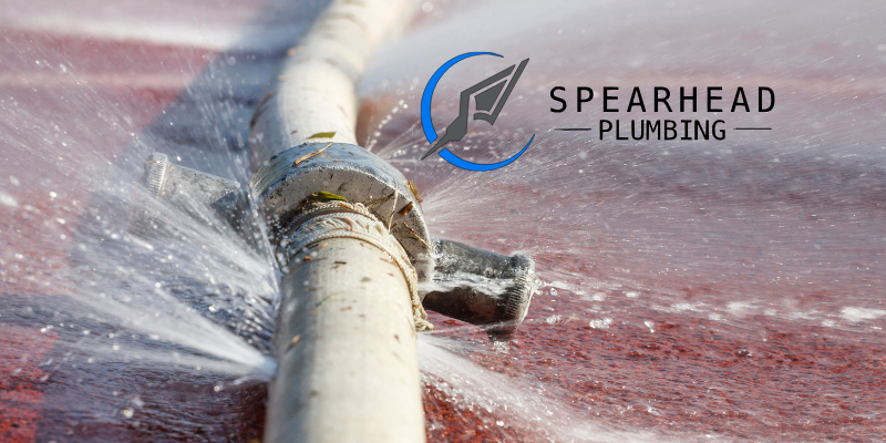 Spearhead Plumbing fix burst pipe st charles